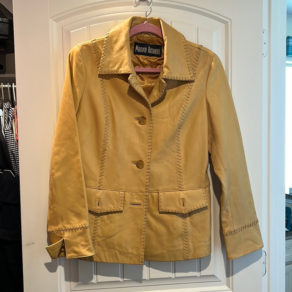 Marvin Richards Leather Jacket
